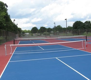 Pickleball court