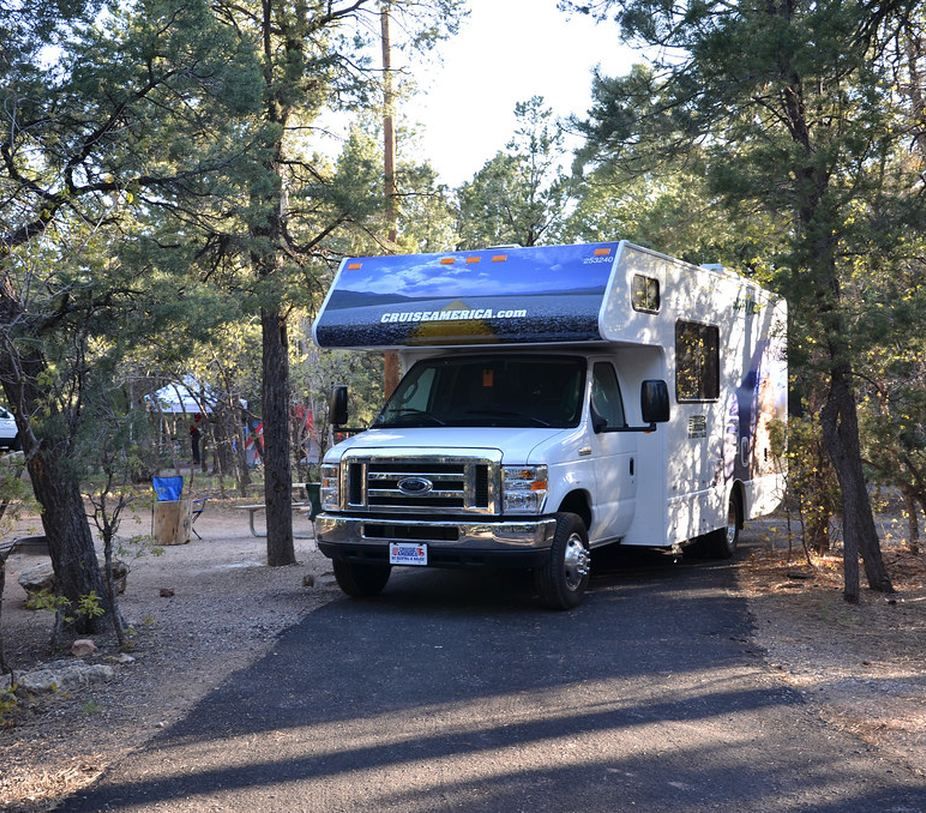 RV sites with full hook-ups at the resort